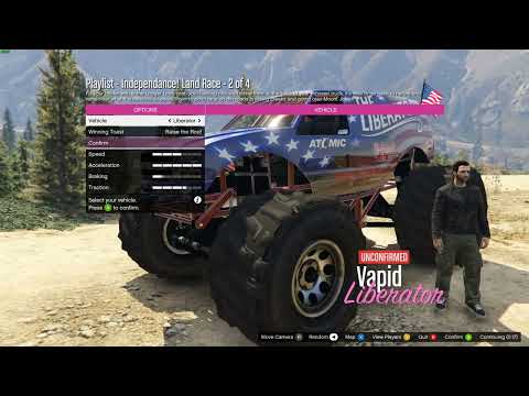 GTA Online - Killer Clowns Crew Independance Day Races and Fighting Griefers