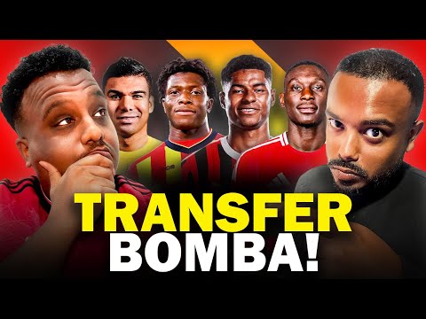 LATE NIGHT TRANSFER BOMBA: KOLO MUANI TO MAN UTD | CASEMIRO TO AL-NASSR |  RASHFORD TO AC MILAN