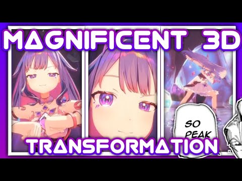 Biboo's New 3D Transformation Animation||Koseki Bijou||HoloEN/ENVtuber