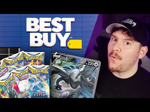 Hunting for Lugia at Best Buy - Silver Tempest God Packs