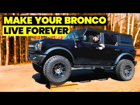 Bronco Maintenance You Don't want to Ignore