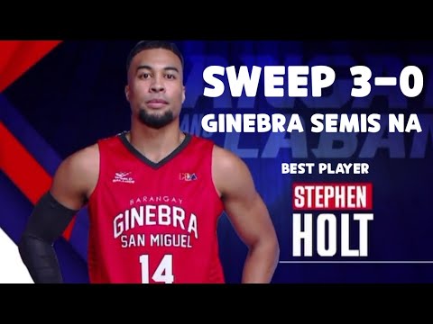 GINEBRA VS MERALCO GAME 3 HIGHLIGHTS SWEEP 3-0