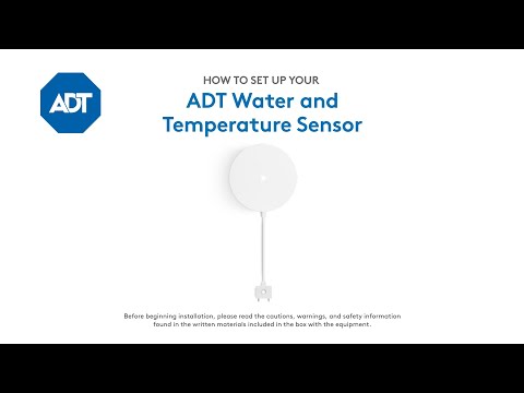 How to set up your ADT Water and Temperature Sensor