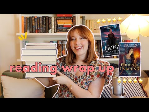 7 book reading wrap up 📖 new romatasy favs & mind boggling reads