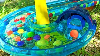 Somen Wiggle☆10 kinds of water slides! water sounds and asmr