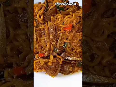 Very Delicious Palm Oil Noodles