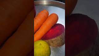 ABC JUICE | Apple Beetroot Carrot Juice recipe in Tamil #shorts #tips #food Glowing Skin Weight loss