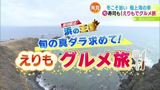 冬こそ極上の海の幸を堪能！日高旬の味覚めぐり旅【どさんこワイド179】2023.12.14放送