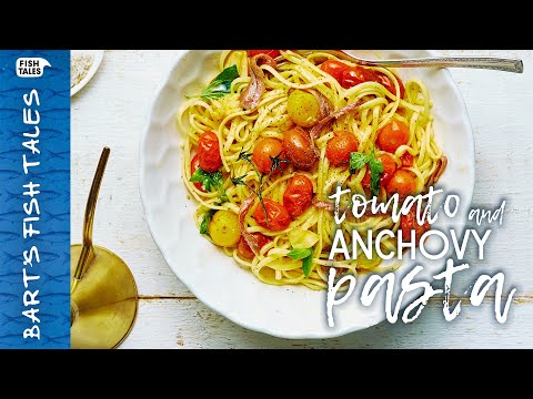 Tomato and ANCHOVY pasta | Bart van Olphen