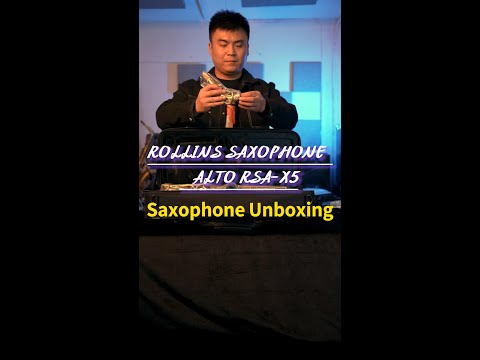 Rollins Alto Saxophone Unboxing RSA-X5