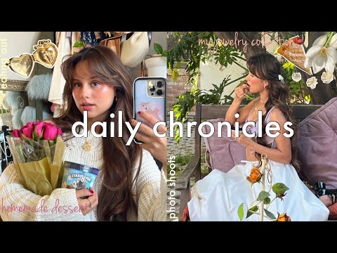 Daily chronicles: memorable week, jewelry collection drop, comfort food, photoshoots