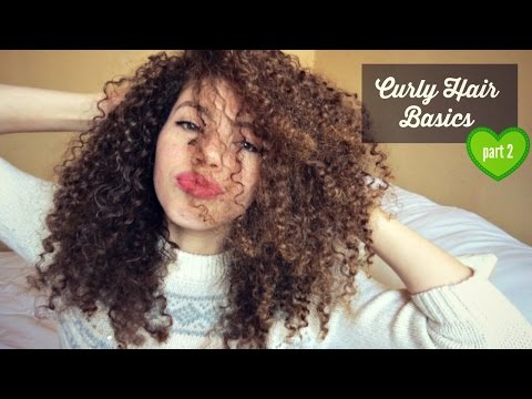 Curly Hair Basics Part 2 - Products, Co-washing, Drying