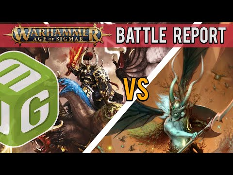 Sylvaneth vs Slaves to Darkness Age of Sigmar 4.0 Battle Report