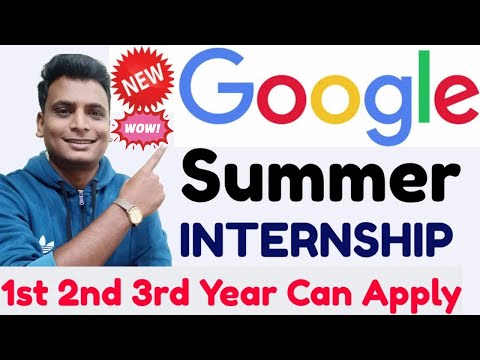 google internship 2024-2025 | off campus internship 1st 2nd and 3rd year students | Freshers Hiring