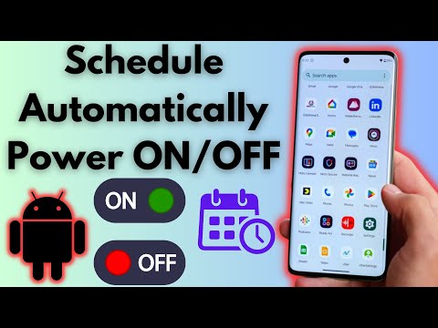 How To Schedule Auto Shutdown on Your Android Smartphone | Auto Power-on And Power-Off in Android