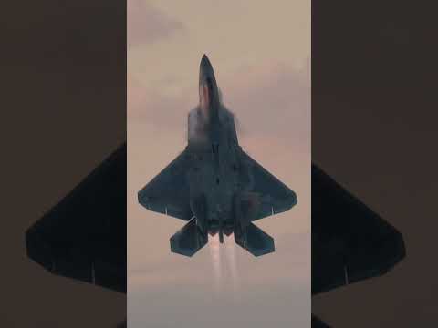 F-22 Raptor Full Afterburner Takeoff - EAA AirVenture 2023