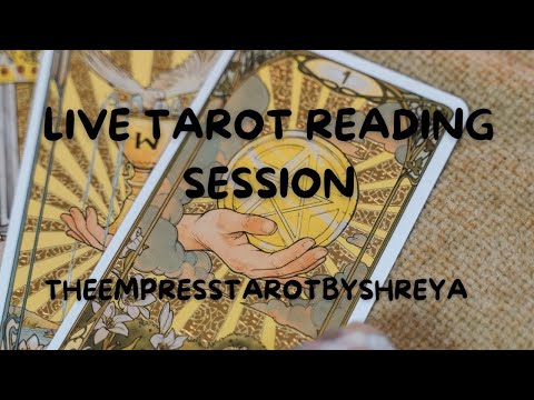 Free Yes/No Tarot Reading Session #theempresstarotbyshreya #live #hinditarotreading #englishtarot