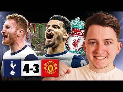 RANT! Tottenham draw Liverpool! Tottenham 4 3 Manchester United Match Reaction