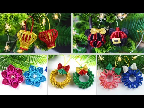 5 DIY Christmas Ornaments Decoration Ideas 2022 | Christmas Tree Decoration ideas | Christmas Crafts