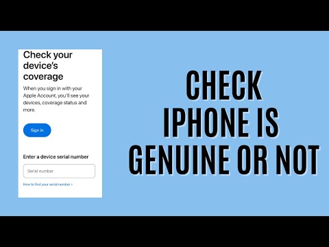 How To Check If iPhone is Genuine or Not