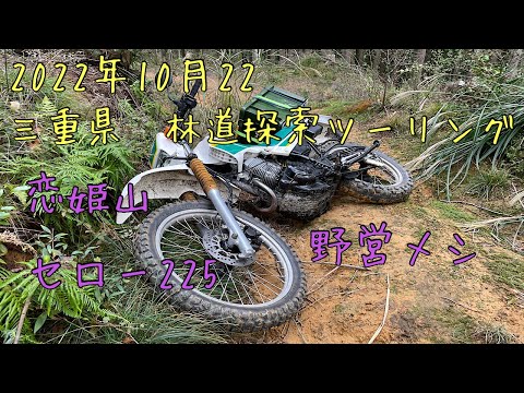 セロー225  林道探索ツーリング