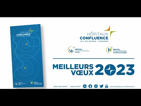 Les Hôpitaux Confluence vous souhaitent une excellente année 2023 !