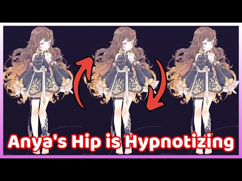 Anya's Hip Sway in Her New 3.0 Model is so... (Hololive)