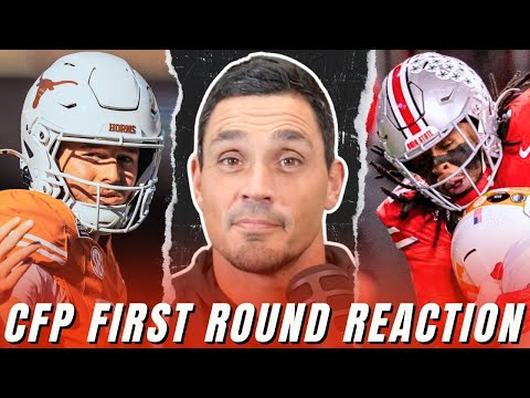 Tenneessee-Ohio State, Clemson-Texas, SMU-Penn State REACTION | College Football Playoff First Round