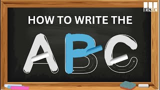 How to Write Letter for Children | Writing Alphabet Letter | Alphabet Writing for Preschool