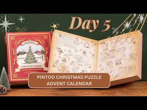 DAY 5 - Pintoo Christmas Puzzle Advent Calendar #adventcalendar2023 #puzzle #jigsawpuzzle