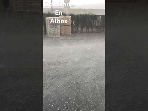 hail storm, Albox, 20/07/2023