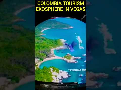 Colombia's Innovative Tourism Campaign at the Exosphere in Las Vegas