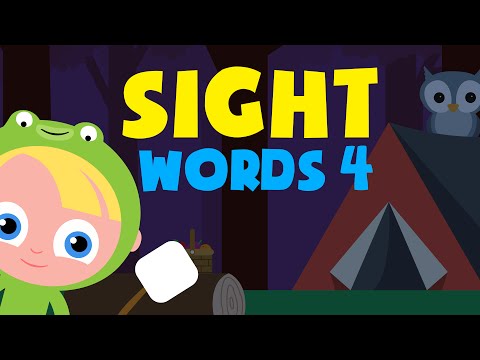 Sight Words for kindergarten | High frequency words | LOTTY LEARNS