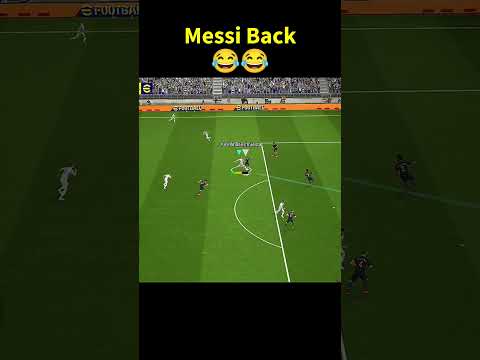 Messi back ☠️😂 #efootball #pes #efootball2024 #efootball2025 #pesmobile #shorts