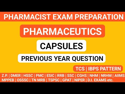 PHARMACIST EXAM PREPARATION | OSSSC EXAM PREPARATION | PRISON DEPARTMENT EXAM QUESTIONS