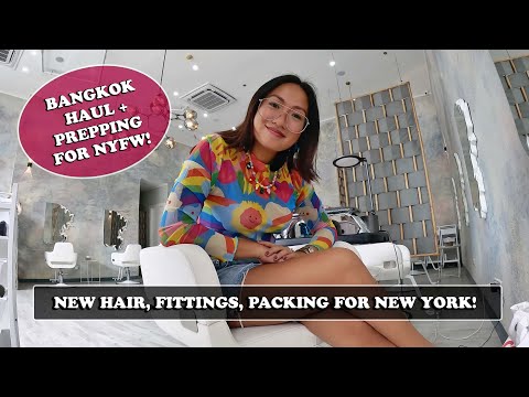 Bangkok Haul + Prepping & Packing For NYFW! | Laureen Uy