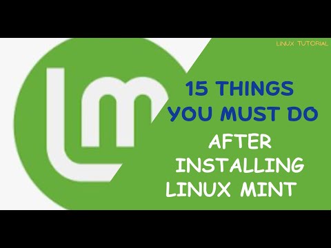 15 Things You Must Do After Installing Linux Mint | 2024