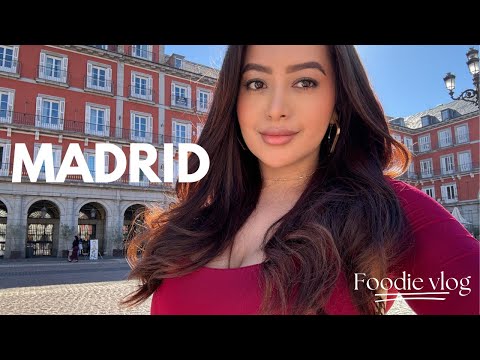 Visite el restaurante de Cristiano Ronaldo| Vlog de Comida y Recomendaciones en MADRID | Bunnycitaa