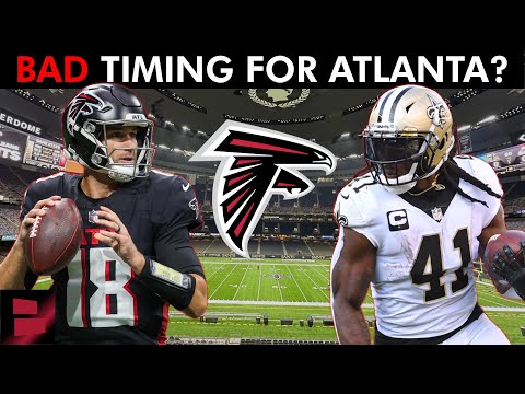 Atlanta Falcons Catch An Unlucky Break Before Saints Game?