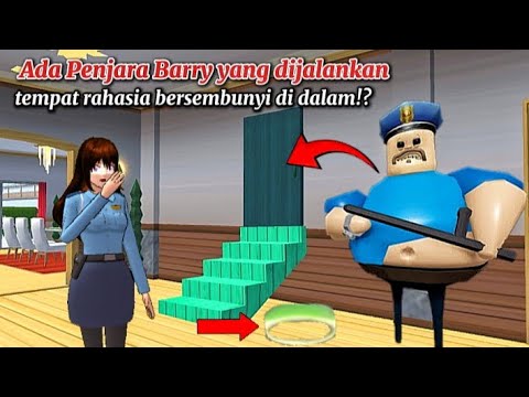 Secret place of Barry's Prison run | Sakura School Simulator