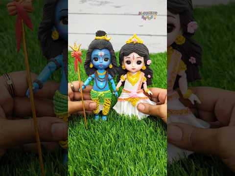 Most Viral Cute AI Shiv Parvati Idols Making With Super Clay🕉️🕉️ Making Of Lord Shiva,Mata Parvati🙏🙏