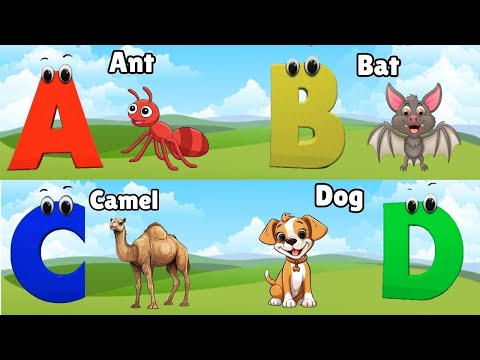 ABC Song for Kids | Learn Alphabet for Toddlers | Phonics for Kids | Alphabet Letters