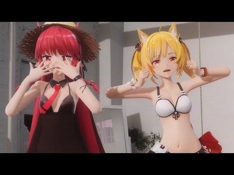 【MMDアークナイツ／sdPBR】Please Please Please【Sour式ソラ／ヴィグナ】