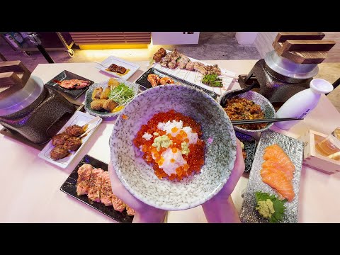 Eating $350 Izakaya Japanese Food POV at Ikigai Yakitori Bar Singapore