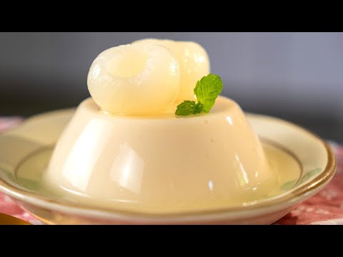 龙眼豆花布丁，一款填满我童年甜蜜蜜回忆的好滋味！❤ Longan Soymilk Pudding [我的爱心食谱/小雁]