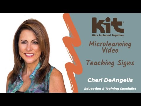 Teaching Signs w/ Cheri DeAngelis