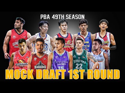 PBA UPDATE PBA 49 SEASON MOCK DRAFT 1ST ROUND PICK