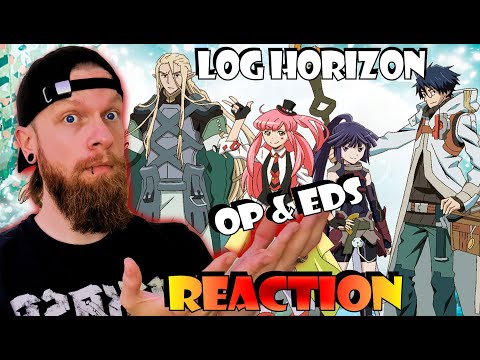 First Time Reaction Log Horizon Opening & Endings