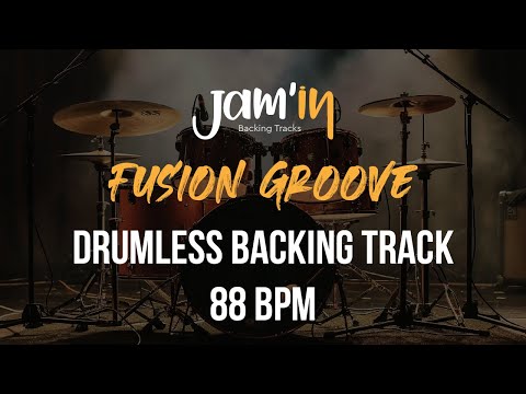 Fusion Groove Drumless Backing Track 88 BPM