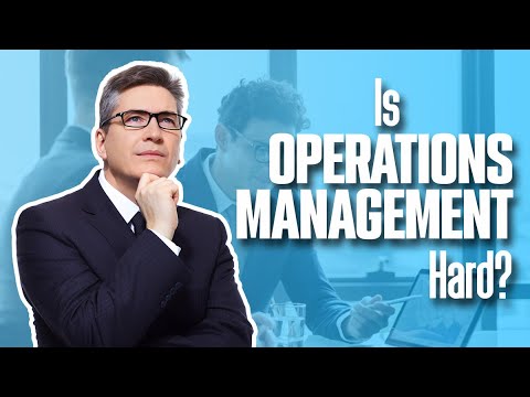 is OPERATIONS MANAGEMENT hard ?| Simplicity Consultancy